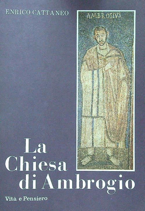 La Chiesa di Ambrogio - Enrico Cattaneo - copertina