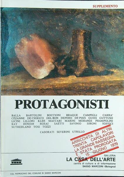 Protagonisti. Supplemento - copertina