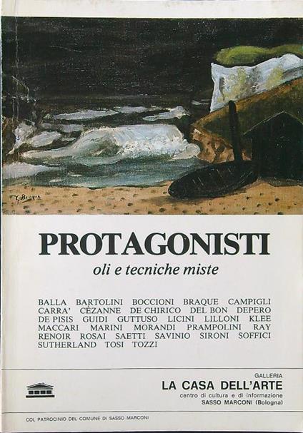 Protagonisti. Oli e tecniche miste - copertina