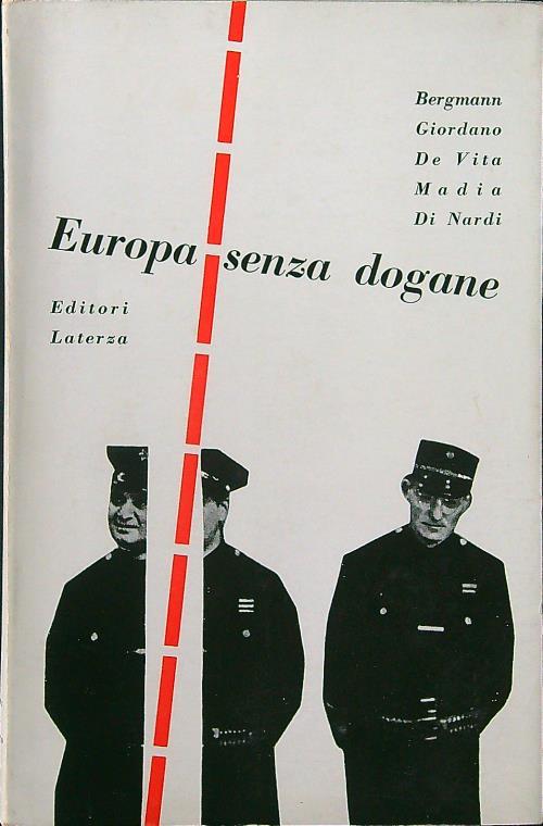 Europa senza dogane - copertina