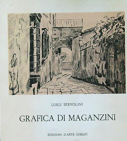 Grafica di Maganzini - Luigi Servolini - copertina