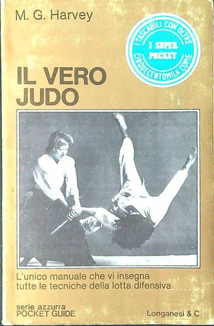 Il vero judo - M. . Harvey - copertina