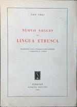 Nuovo saggio di lingua etrusca