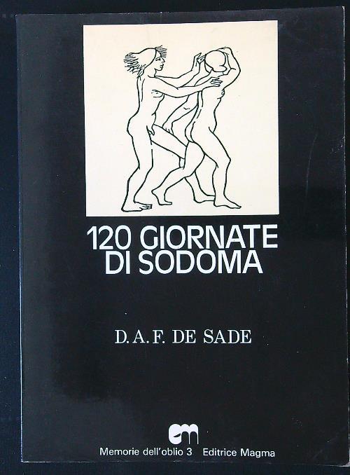 120 giornate di Sodoma - De Sade - copertina