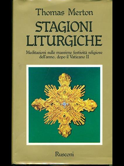 Stagioni liturgiche - Thomas Merton - copertina