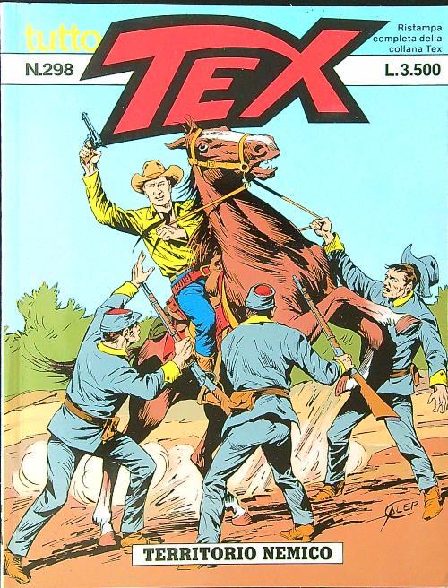 Tutto Tex n. 298 - Territorio nemico - copertina