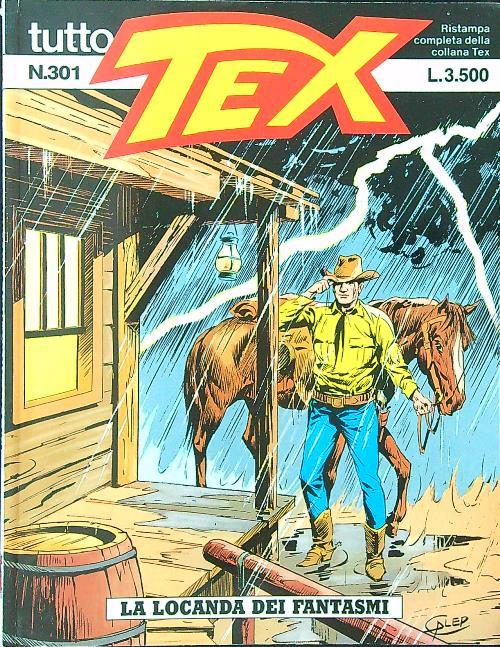 Tutto Tex n. 301 - La locanda dei fantasmi - copertina