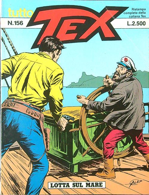 Tutto Tex n. 156 - Lotta sul mare - copertina