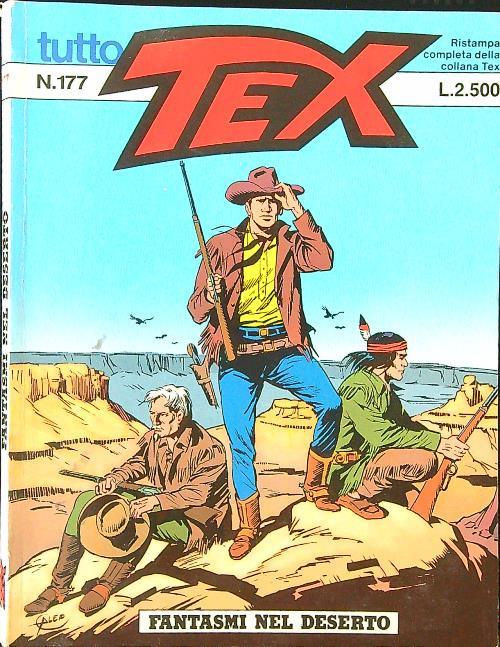 Tutto Tex n. 177 - Fantasmi nel deserto - copertina