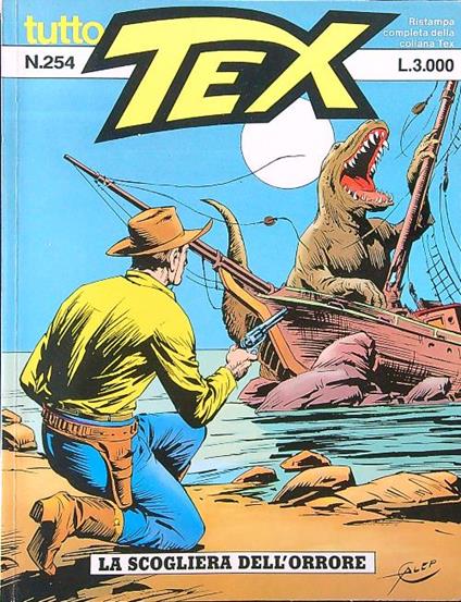 Tutto Tex n. 254 - La scogliera dell'orrore - copertina