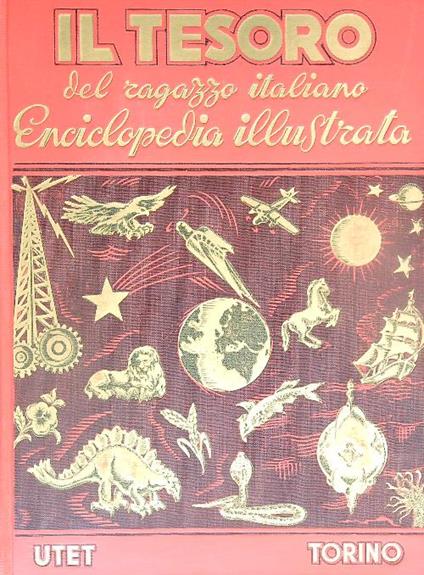 Il tesoro del ragazzo italiano Enciclopedia illustrata 8 volumi + 1 indice  - Libro Usato - Utet - | IBS