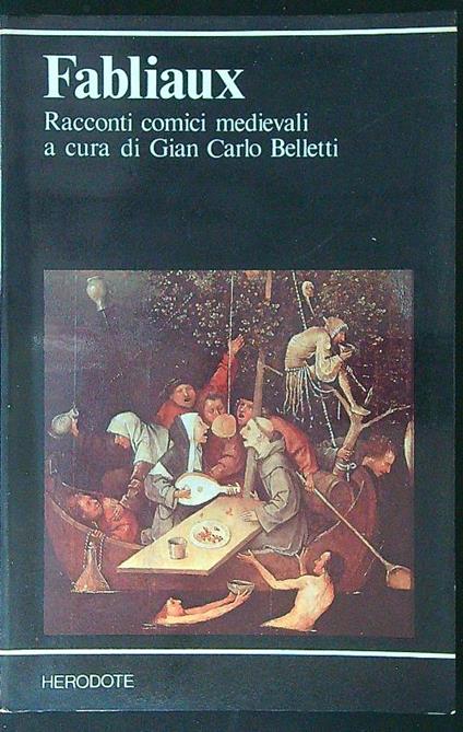 Fabliaux - Gian Carlo Belletti - copertina