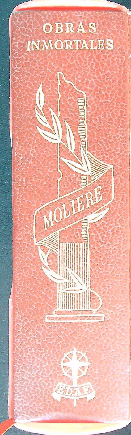 Obras immortales - Molière - copertina