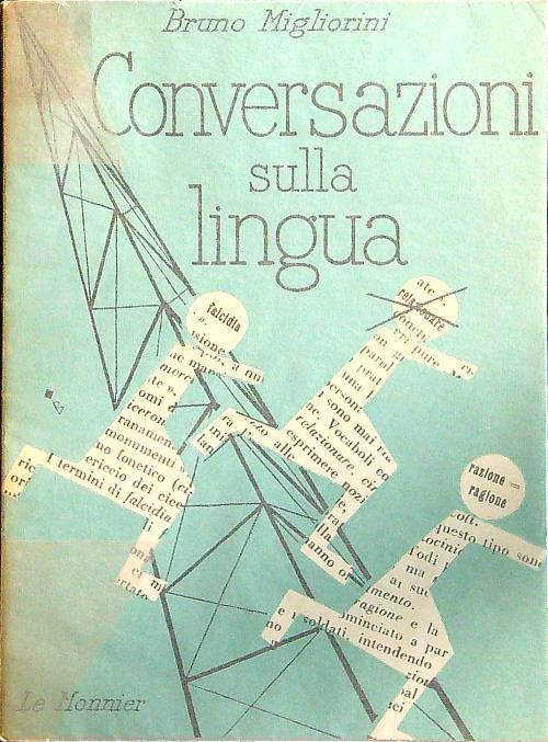 Conversazioni sulla lingua - Bruno Migliorini - copertina