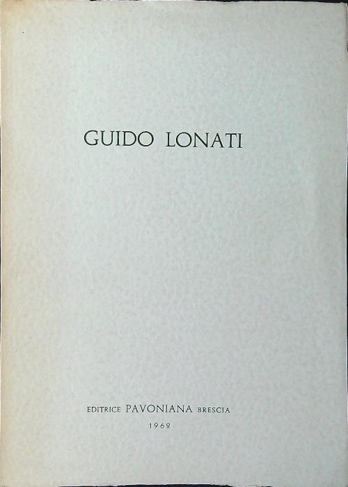 Guido Lonati - copertina