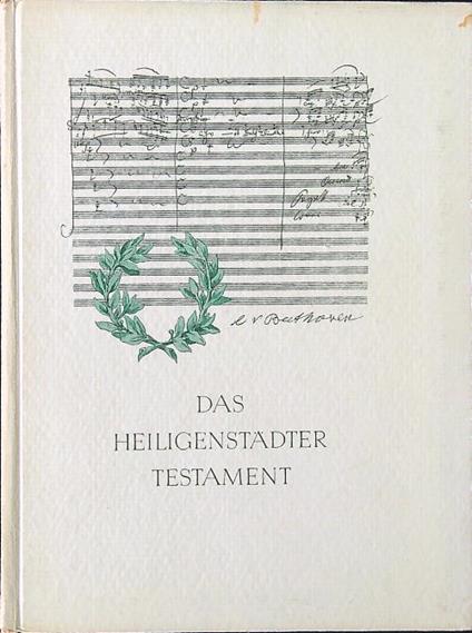 Beethovens Heiligenstädter Testament - Ludwig van Beethoven - copertina