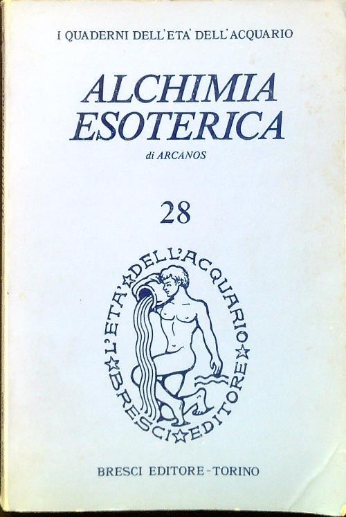 Alchimia esoterica - Arcanos - copertina