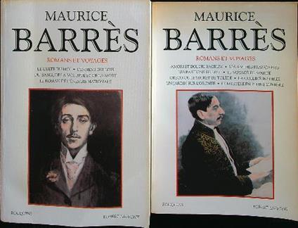 Romans et voyages 2vv - Maurice Barres - copertina