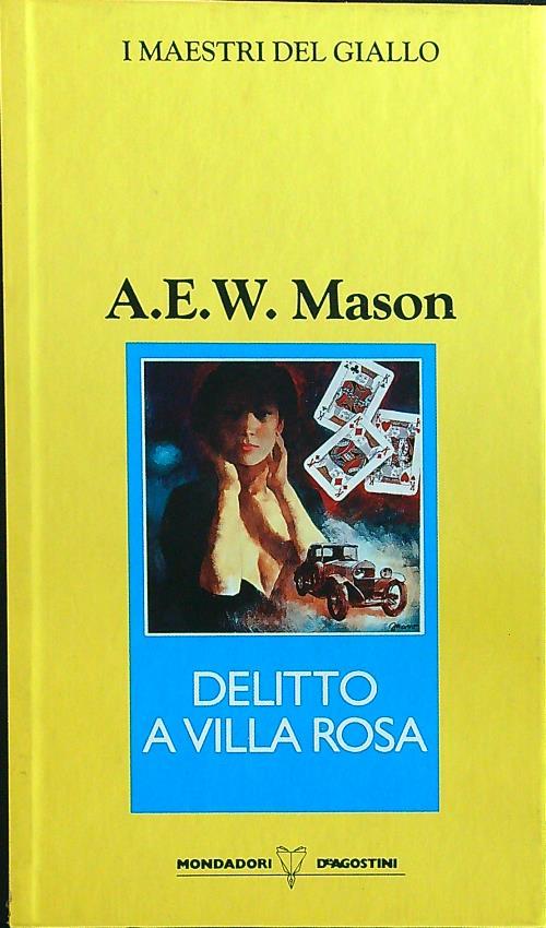 Delitto a villa Rosa - A.E.W. Mason - copertina