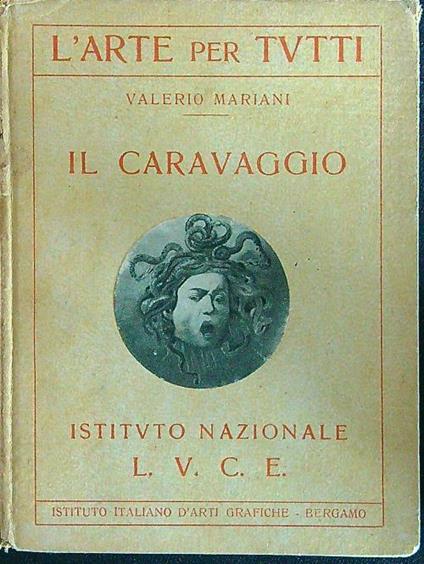 Il Caravaggio - Valerio Mariani - copertina