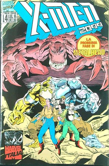 X-Men 2099 n. 14/luglio 1995 - copertina