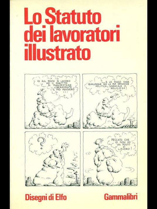 Lo Statuto dei lavoratori illustrato - Elfo - copertina