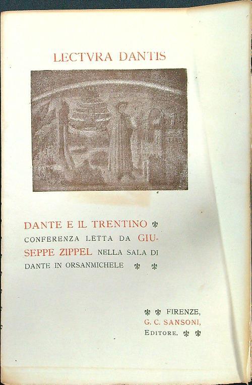 Dante e il Trentino - Giuseppe Zippel - copertina