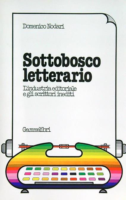 Sottobosco letterario - Domenico Nodari - copertina