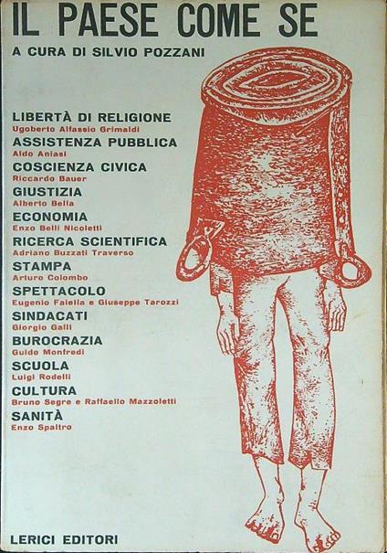Il  paese come se - Silvio Pozzani - copertina