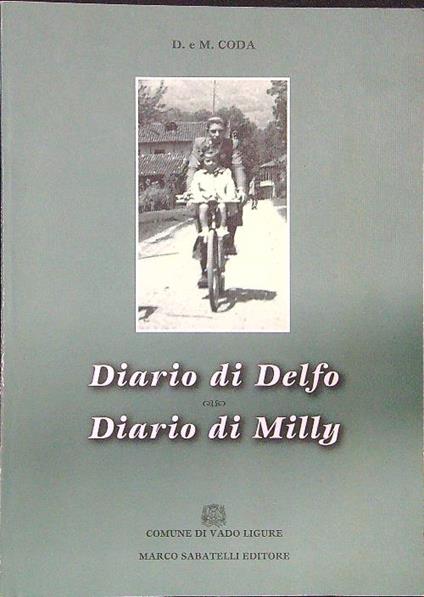 Diario di Delfo - Diario di Milly - D. e M. Coda - copertina