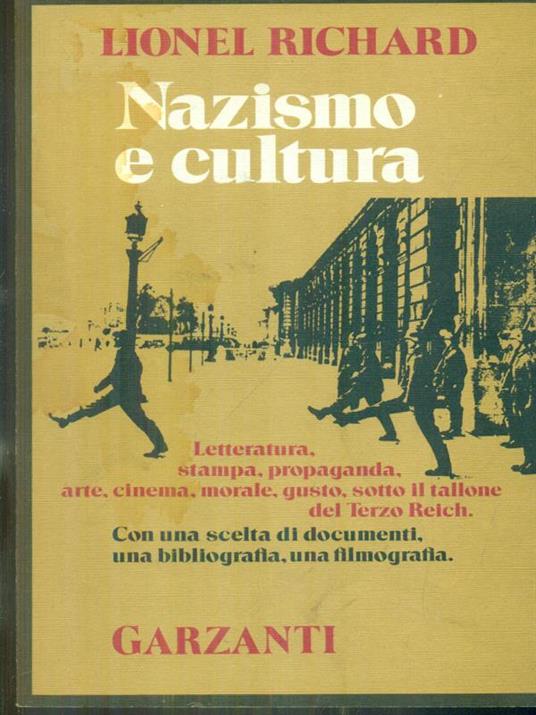 Nazismo e cultura - Lionel Richard - copertina