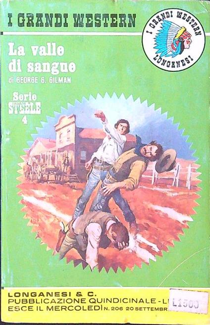 La valle di sangue - George G. Gilman - copertina