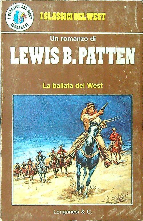 La ballata del West - Lewis B. Patten - copertina