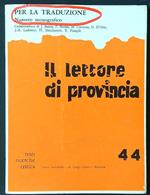 Il lettore di provincia n. 44/marzo 1981