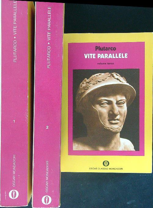 Vite parallele 3 vv - Plutarco - copertina