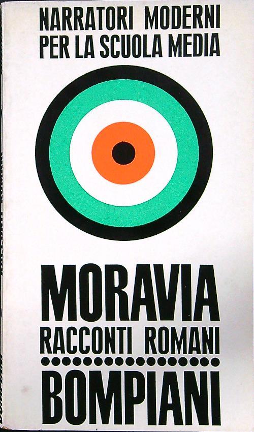 Racconti romani (autografato) - Moravia - copertina