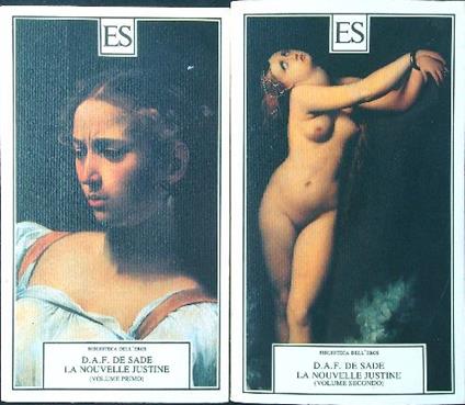 La nouvelle Justine 2 vv. - Francois de Sade - copertina