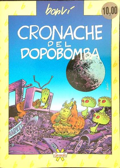 Cronache del dopobomba - Bonvì - copertina