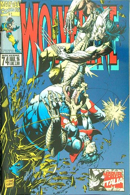 Wolverine 74 marzo 1996 - copertina