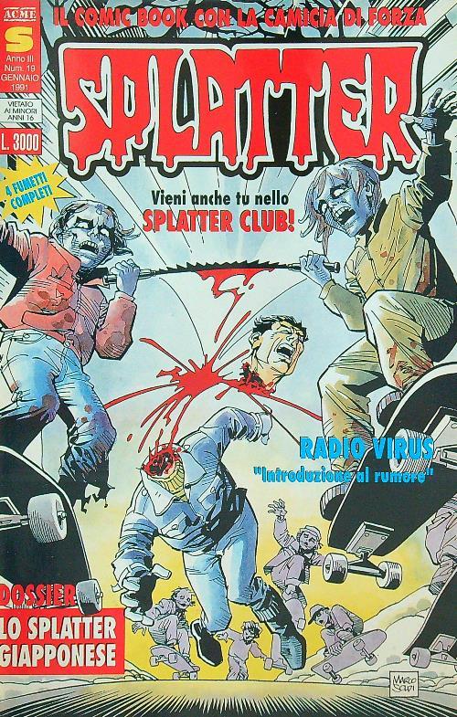 Splatter n. 19 - copertina