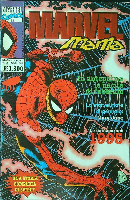 Marvel Mania n. 1/gennaio 1995 - copertina