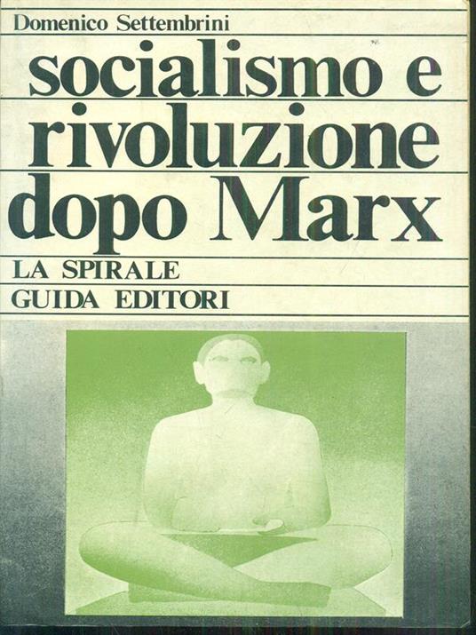 Socialismo e rivoluzione dopo Marx - Domenico Settembrini - copertina