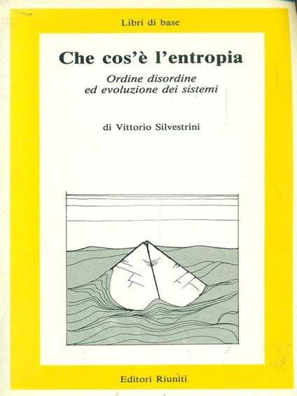 Che cos'è l'entropia - Vittorio Silvestrini - copertina