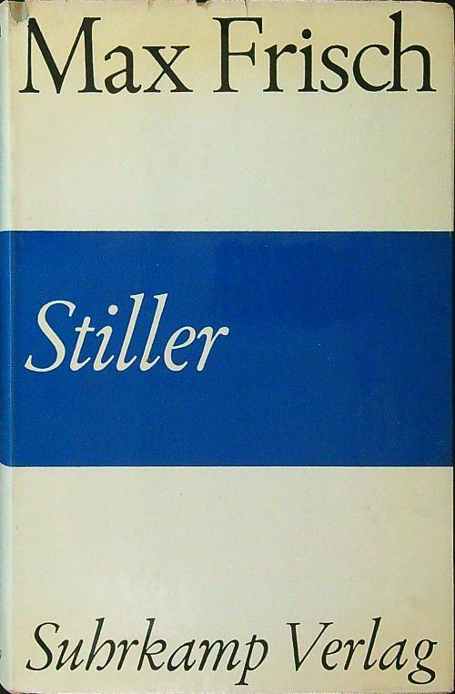 Stiller - Max Frisch - copertina