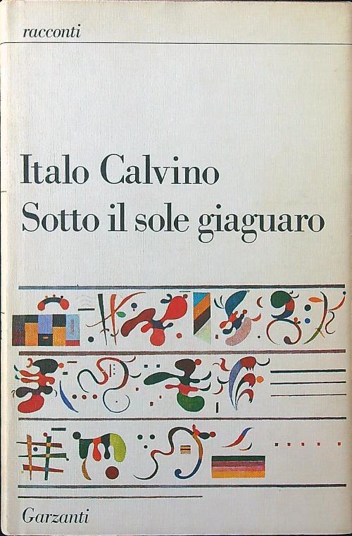 Sotto il sole giaguaro - Italo Calvino - copertina