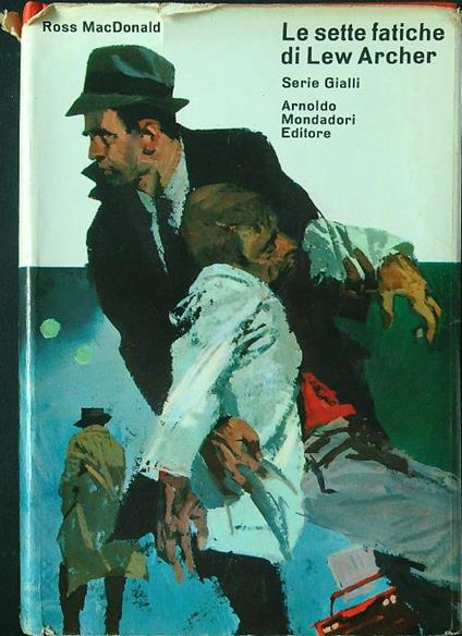 Le sette fatiche di Lew Archer - Ross MacDonald - copertina