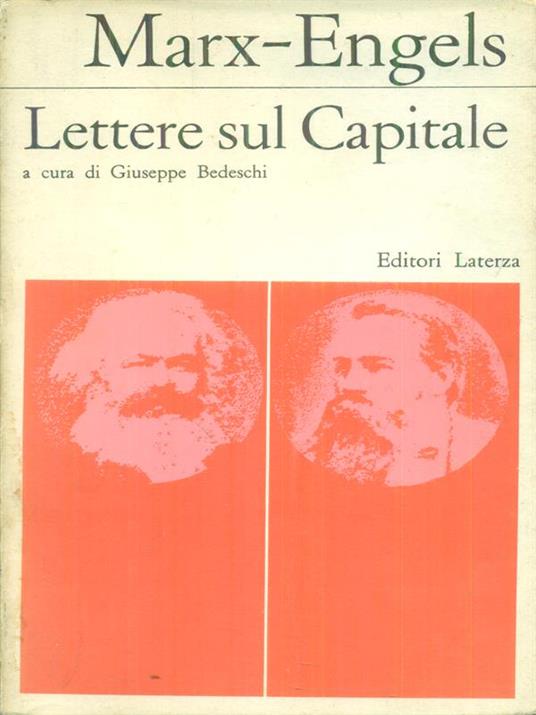 Lettere sul capitale - K, Marx - copertina