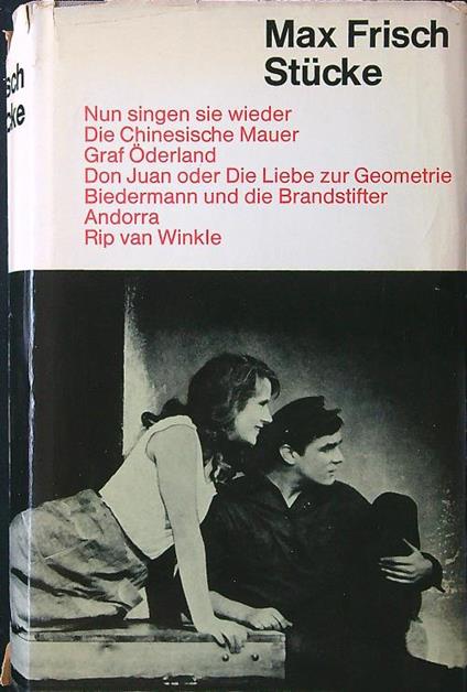 Stucke - Max Frisch - copertina