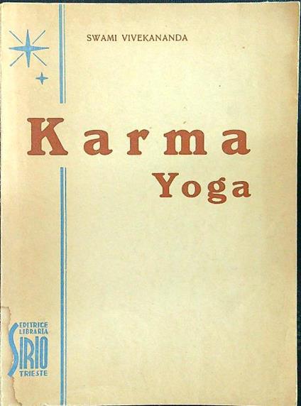 Karma yoga - Swami Vivekananda - copertina