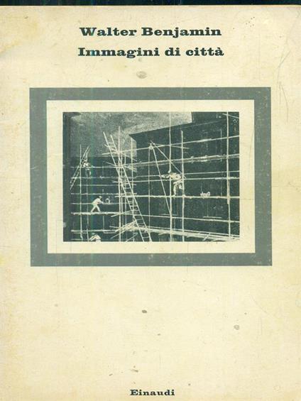 Immagini di città - Walter Benjamin - copertina